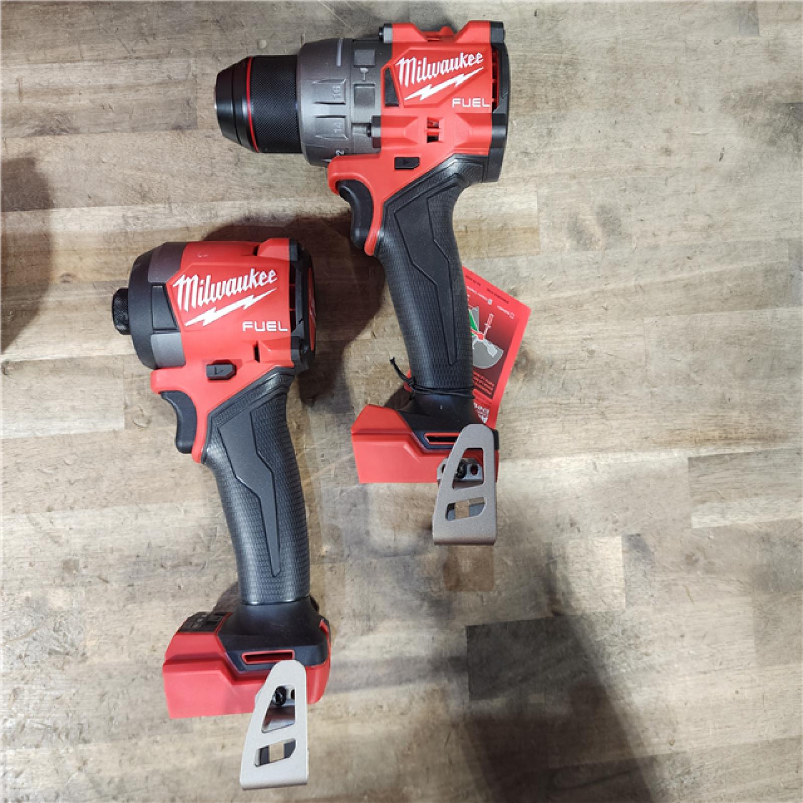 HOUSTON LOCATION - AS-IS (APPEARS LIKE NEW) M18 FUEL 18V Lithium-Ion Brushless Cordless Hammer Drill and Impact Driver Combo Kit (2-Tool) with 2 Batteries
