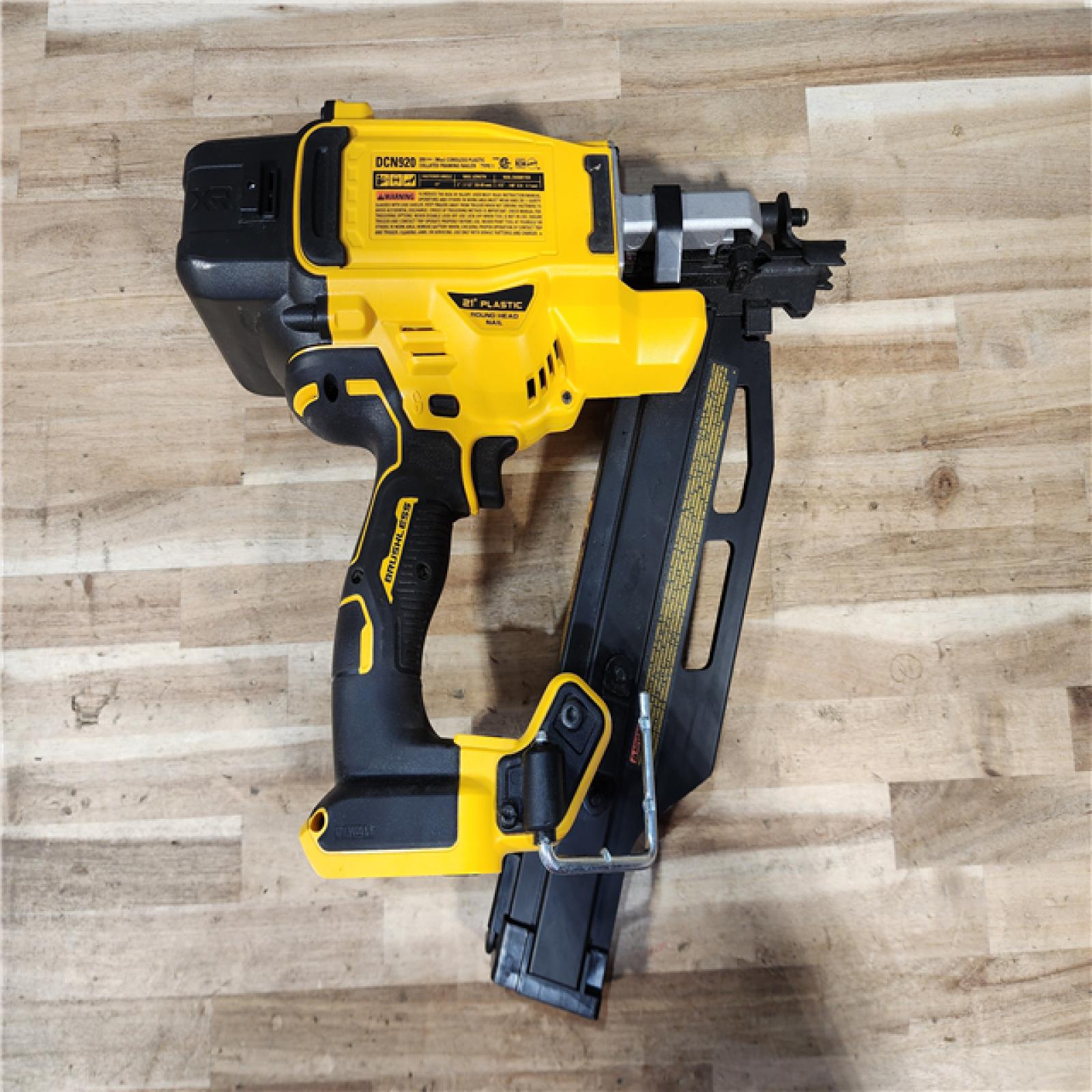 HOUSTON LOCATION - AS-IS DEWALT 20-Volt 21° Cordless Framing Nailer (Tool-Only)