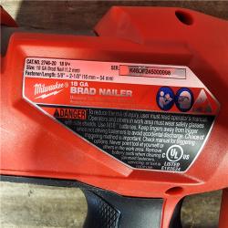 HOUSTON LOCATION - AS-IS Milwaukee M18 Fuel 18V Brushless 18-Gauge Brad Nailer 2746-20 (Bare Tool)