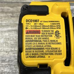 AS-IS DEWALT 20V XR Lithium-Ion Cordless Hammer Drill Kit