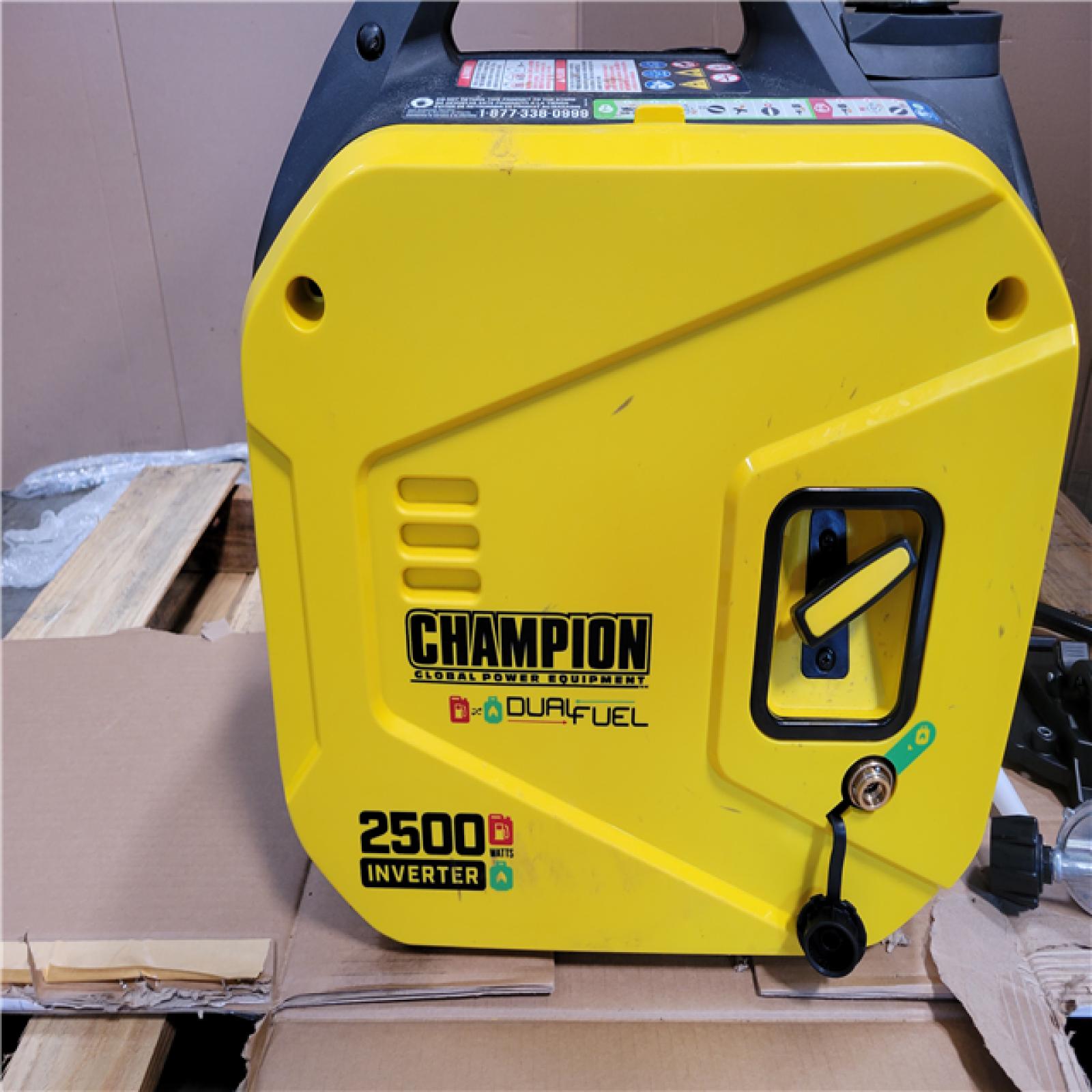 CALIFORNIA AS-IS CHAMPION PORTABLE GENERATOR