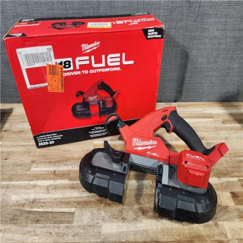 HOUSTON LOCATION - AS-IS Milwaukee FUEL 18V Lithium-Ion Brushless Cordless Compact Bandsaw (Tool-Only)