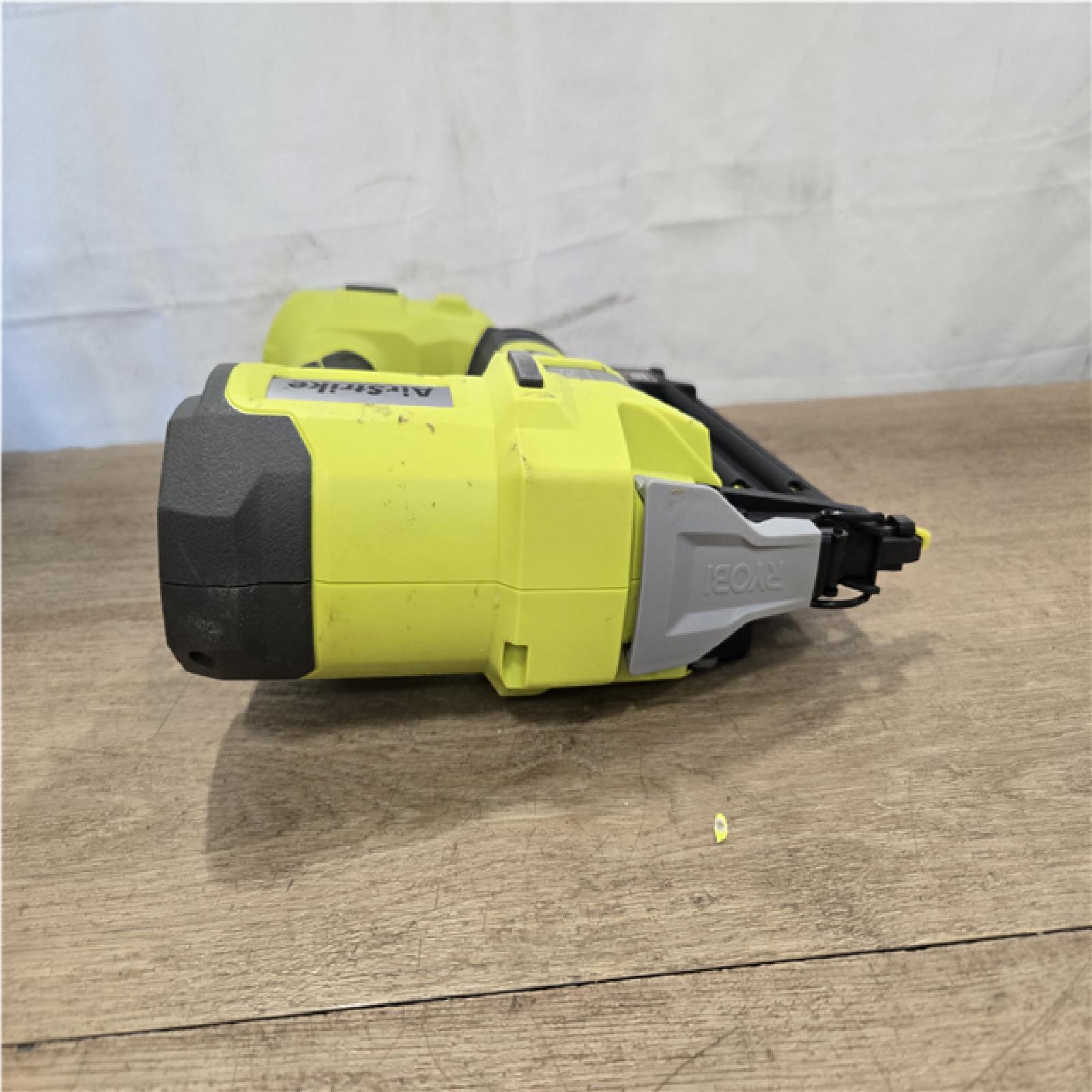 AS-IS RYOBI ONE+ 18V 18-Gauge Cordless AirStrike Brad Nailer (Tool Only)
