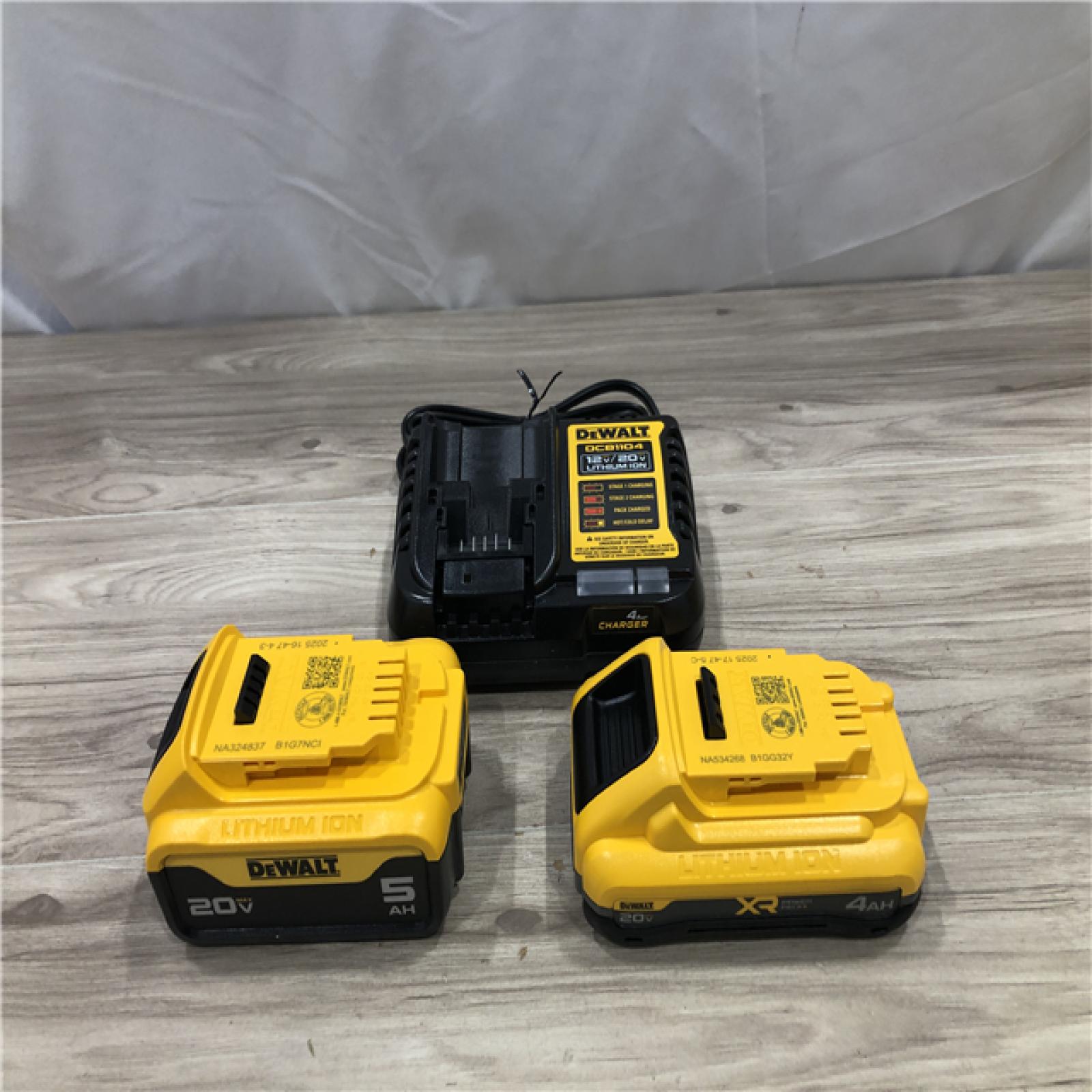 AS-IS DeWalt 20V MAX DCB245-2C Lithium-Ion Starter Kit