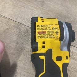 AS-IS DEWALT ATOMIC 20V MAX Lithium-Ion Cordless 1/4 in. Brushless Impact Driver Kit