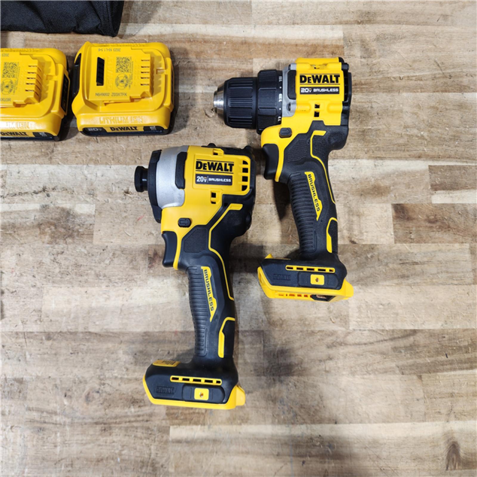 HOUSTON LOCATION - AS - IS DEWALT ATOMIC 20-Volt MAX Lithium-Ion Cordless Combo Kit