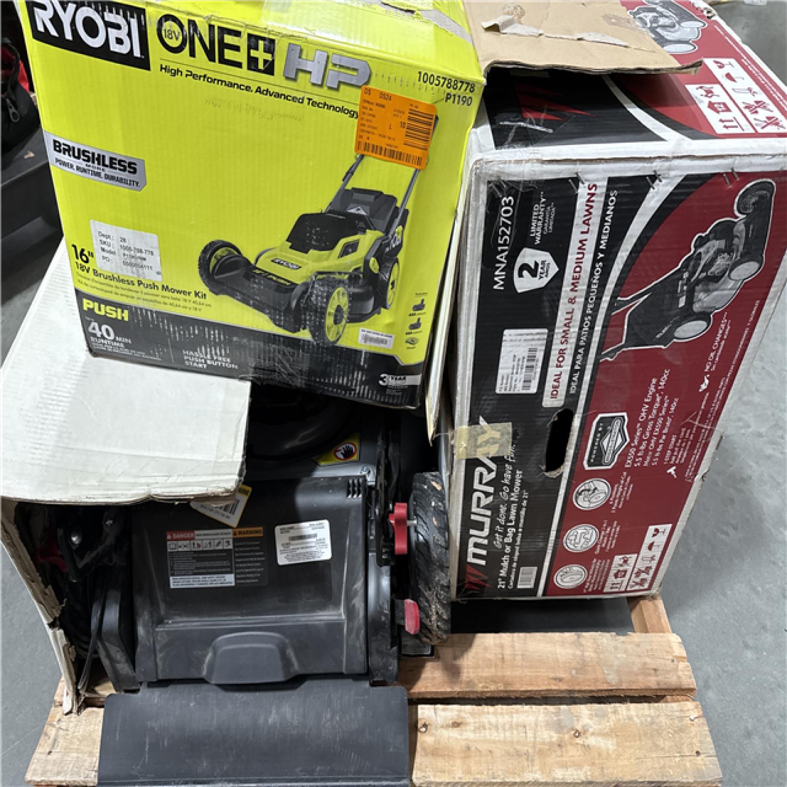 California AS-IS Outdoor Power Equipment