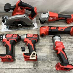 AS-IS Milwaukee 18-Volt Lithium-Ion Cordless (6-Tool) Combo Kit