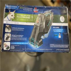 NEW! - BISSELL Pet Stain Eraser PowerBrush Cordless Carpet Cleaner  2842
