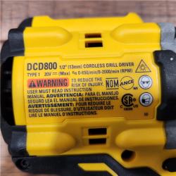 AS-IS DeWalt 20V MAX XR Cordless Drill/Driver, ATOMIC Impact Driver 2 Tool Combo Kit, (2) 2.0Ah Batteries, Charger, and Bag