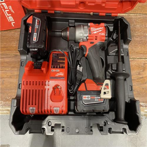 AS-IS Milwaukee M18 FUEL Lithium-Ion Brushless Cordless 1/2 Drill/Driver Kit