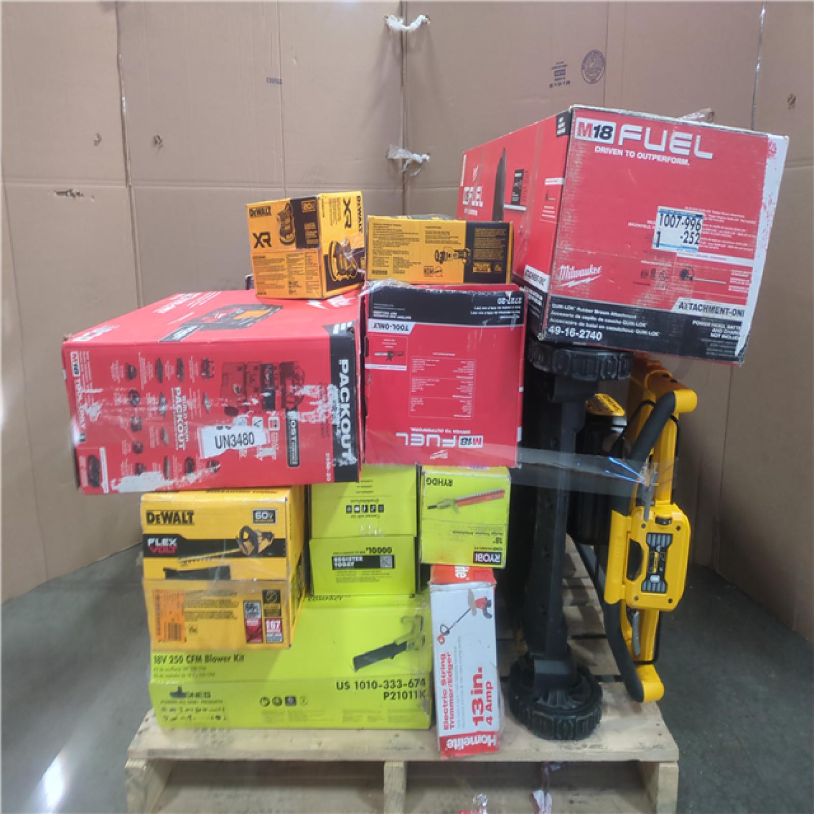 CALIFORNIA AS-IS TOOL PALLET