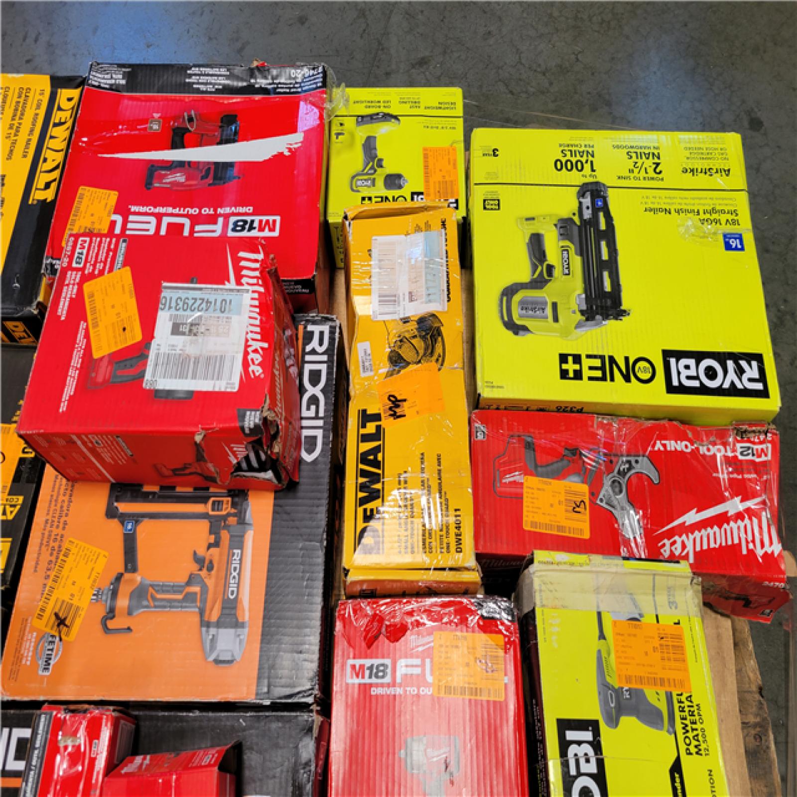 CALIFORNIA AS-IS TOOL PALLET
