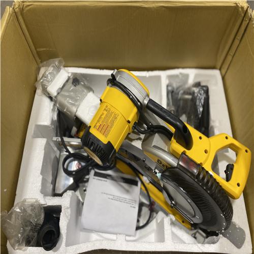 As-Is - DEWALT 15 Amp Corded 12 in. Double Bevel Sliding Compound Miter Saw