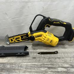AS-IS DEWALT 20V MAX 8 in. Brushless Cordless Battery Powered Pruning Chainsaw (Tool Only)