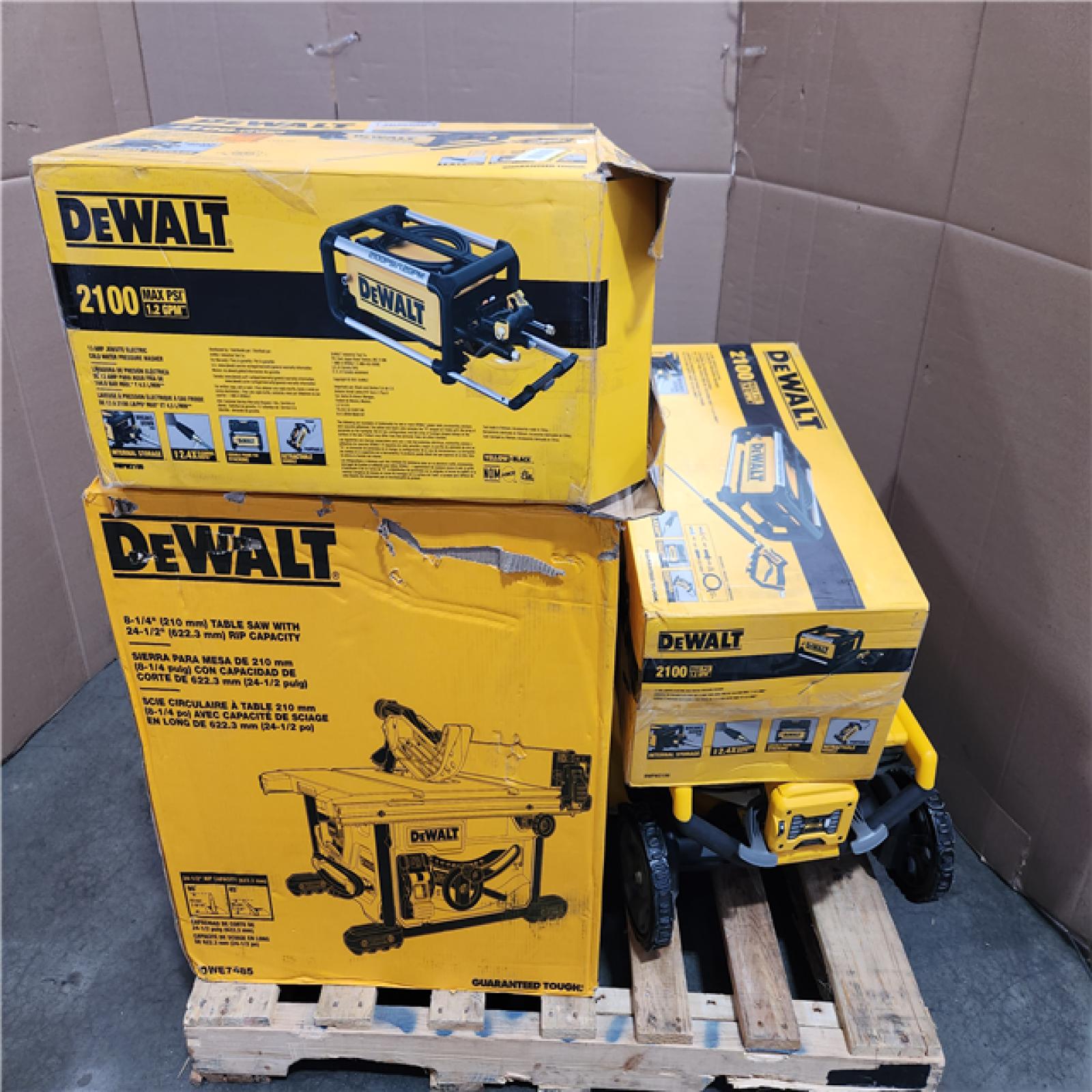 CALIFORNIA AS-IS TOOL PALLET