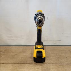 AS-IS- DEWALT ATOMIC 20V Lithium-Ion Cordless 1/2 in. Hammer Drill Kit with 5.0 Ah Battery and Charger