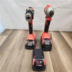 AS-IS- Milwaukee M18 Compact Brushless 2-Tool Combo Kit