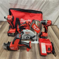 AS-IS- Milwaukee M18 4-Tool Combo Kit
