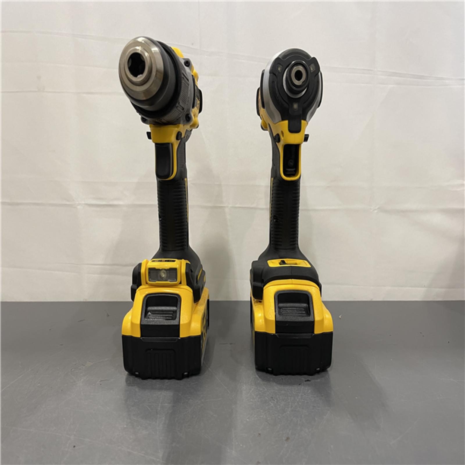 AS-IS - DEWALT 20V MAX XR Hammer Drill and ATOMIC Impact Driver 2 Tool Cordless Combo Kit