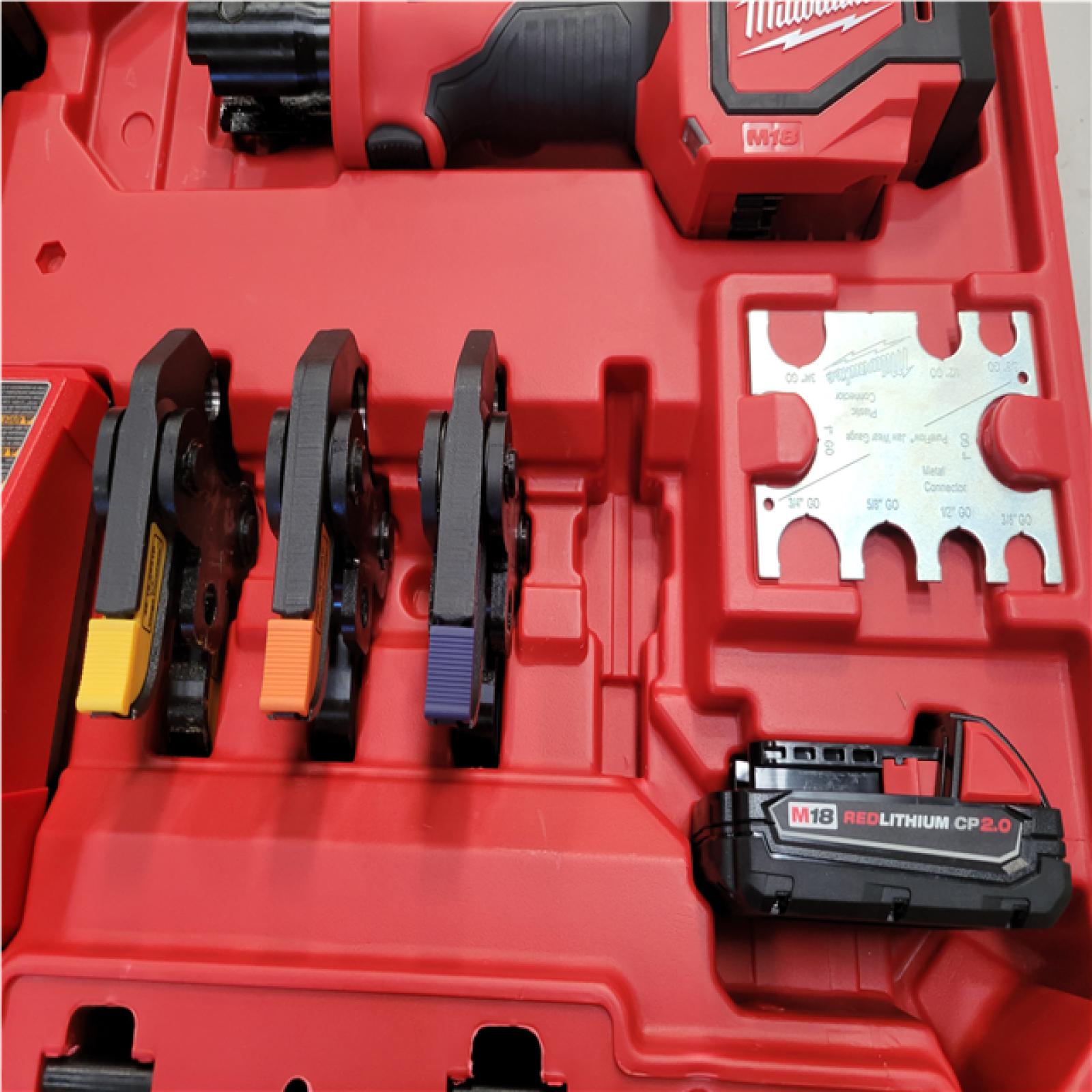 CALIFORNIA AS-IS MILWAUKEE M18 SHORT THROW PRESS TOOL