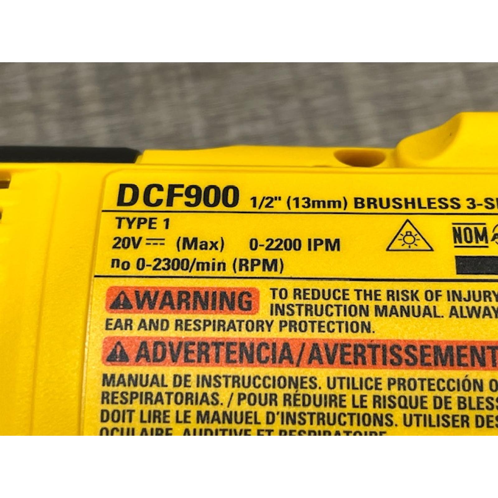 AS-IS DEWALT 20V MAX Cordless 1/2 in. Impact Wrench (Tool Only)