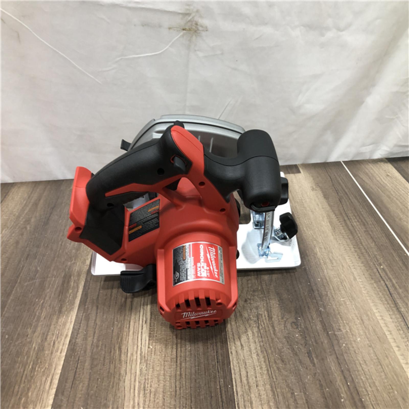 AS-IS Milwaukee 18V Lithium-Ion Cordless 6-1/2 in. Circular Saw (Tool-Only)