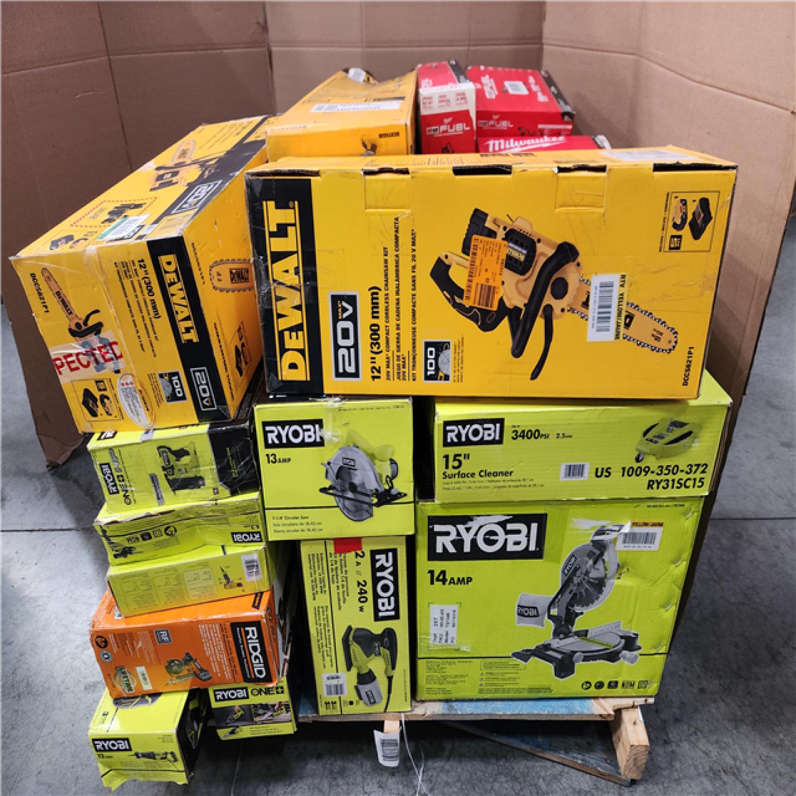 CALIFORNIA AS-IS TOOL PALLET