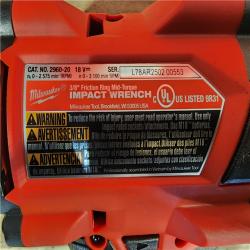HOUSTON LOCATION - AS-IS M18 FUEL GEN-2 18V Lithium-Ion Mid Torque Brushless Cordless 3/8 in. Impact Wrench with Friction Ring (Tool-Only)