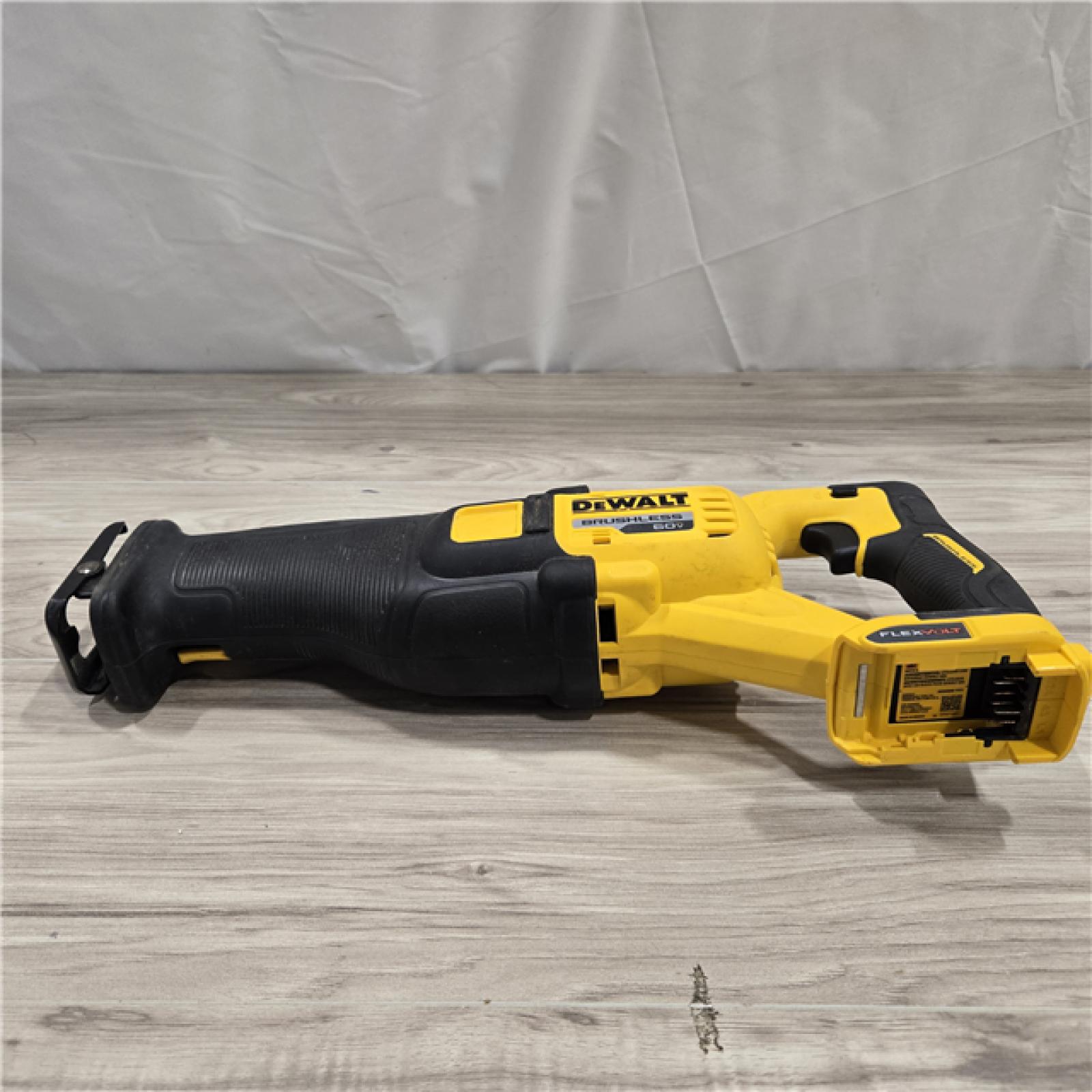 AS-IS DeWalt FLEXVOLT 60V MAX Cordless Reciprocating Saw (Tool-Only)