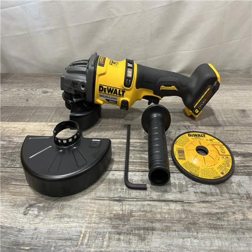 AS-IS DEWALT FLEXVOLT 60V MAX Cordless Brushless 4.5 in. to 6 in. Small Angle Grinder with Kickback Brake (Tool Only)