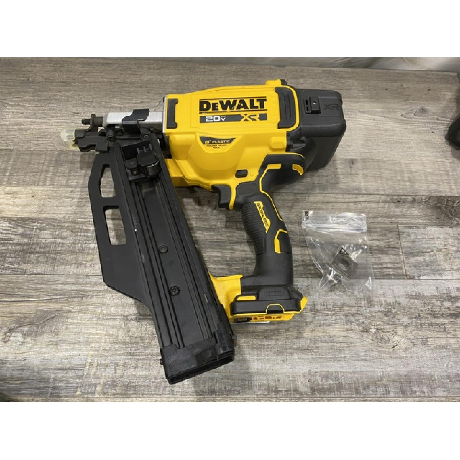 AS-IS DEWALT 20-Volt 21° Cordless Framing Nailer (Tool-Only)