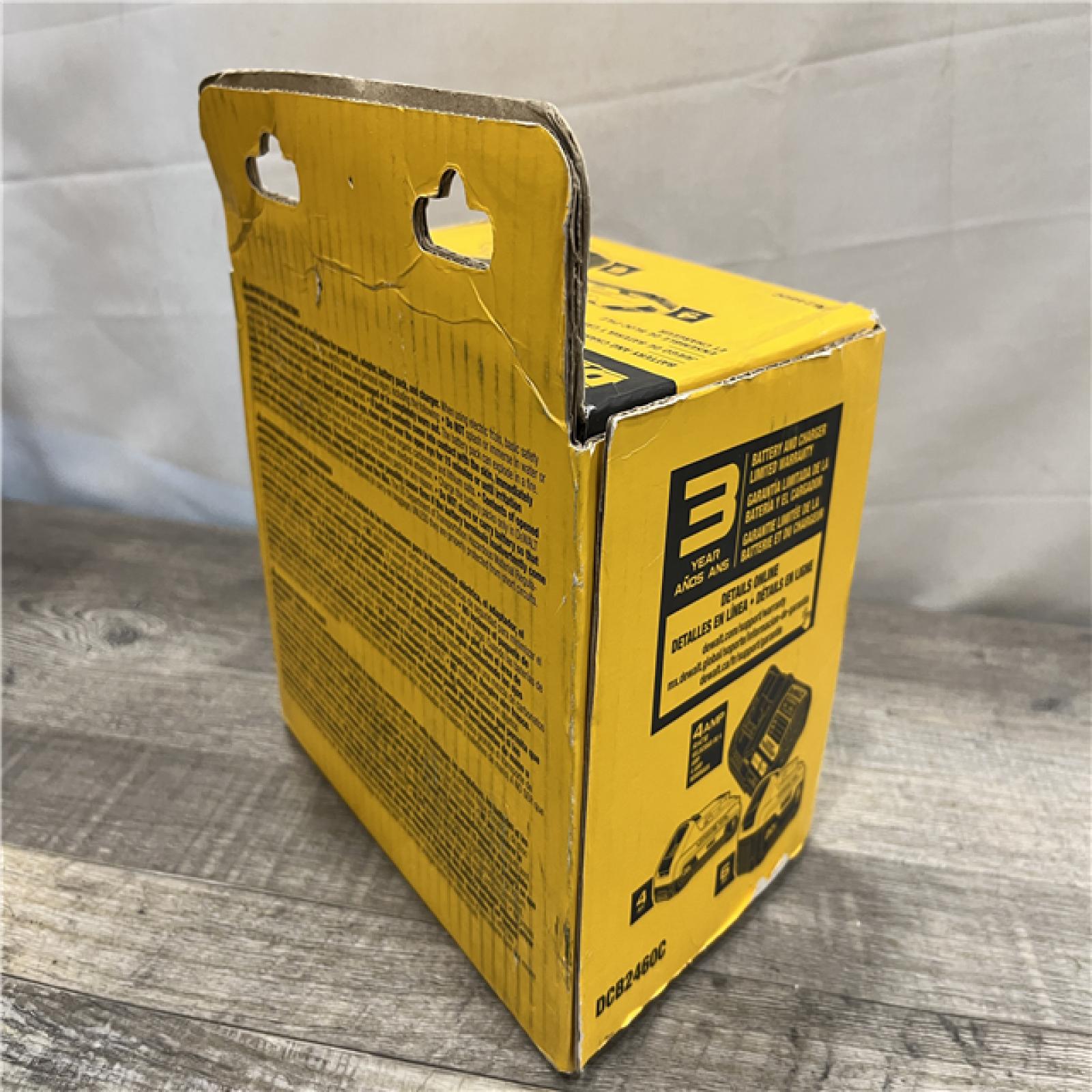 NEW - DEWALT 20V MAX Lithium-Ion 6.0Ah and 4.0Ah Battery and Charger Starter Kit