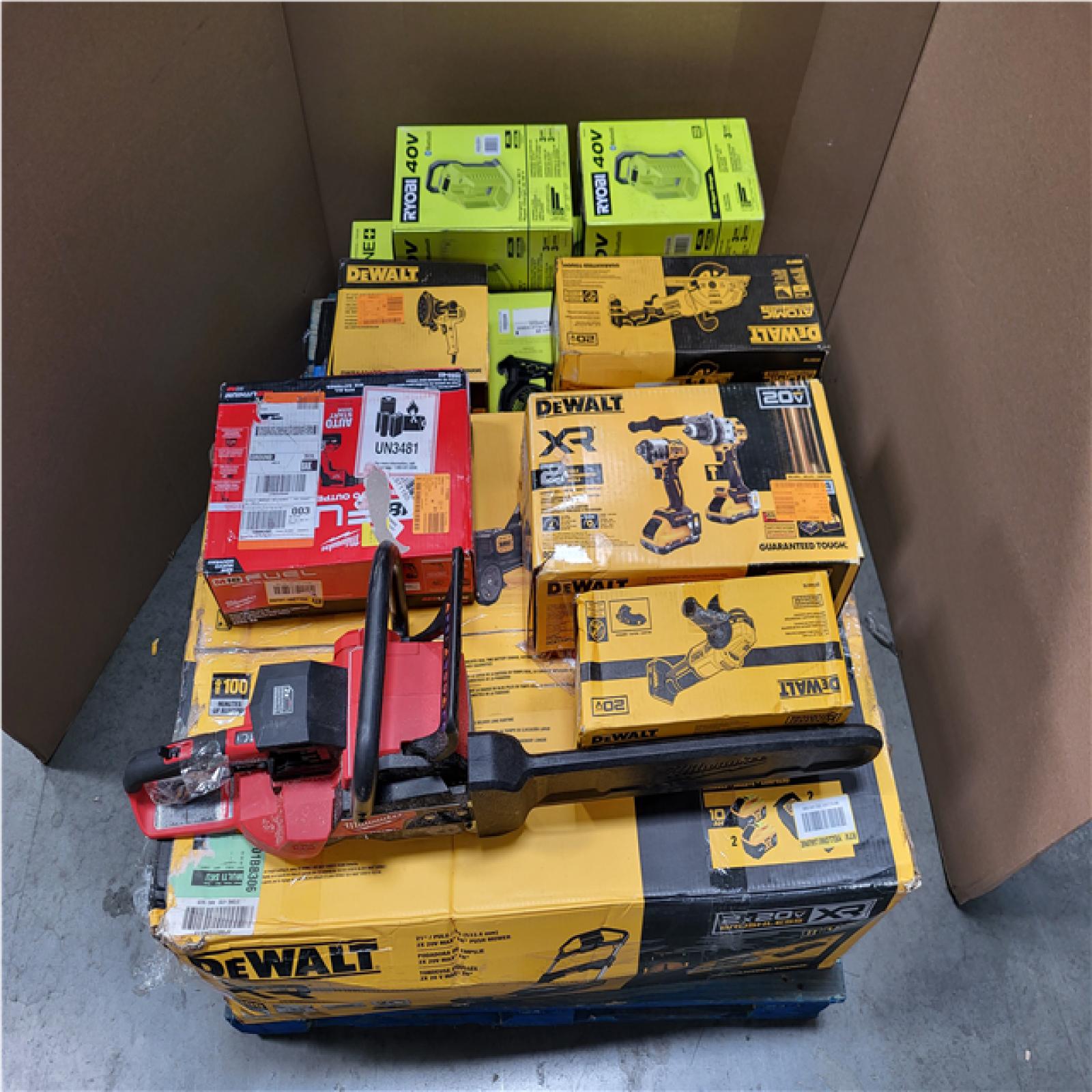 CALIFORNIA AS-IS TOOL PALLET
