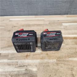 HOUSTON LOCATION - AS-IS MILWAUKEE FORGE BATTERY PACK QTY - 2