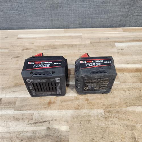 HOUSTON LOCATION - AS-IS MILWAUKEE FORGE BATTERY PACK QTY - 2
