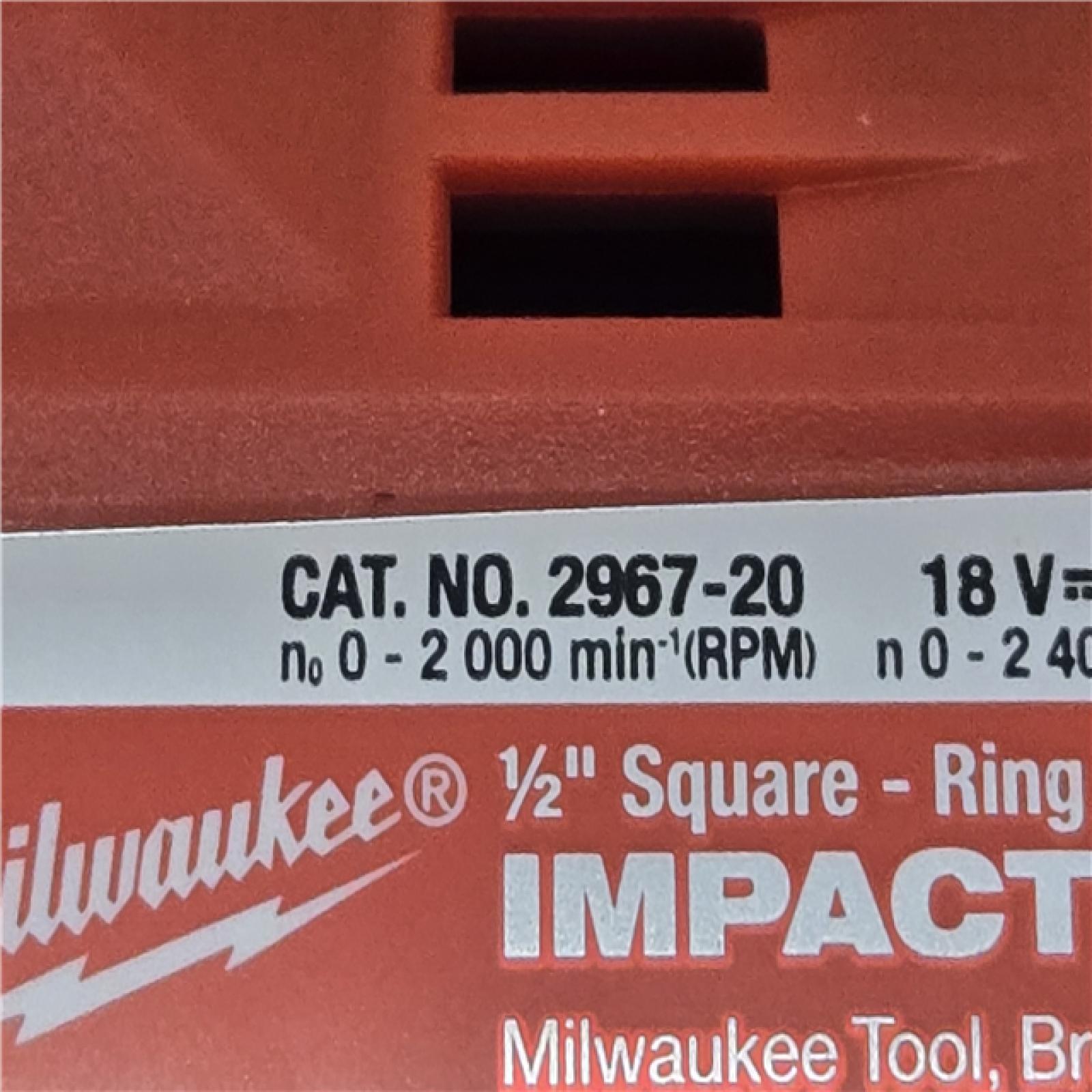 AS-IS Milwaukee FUEL 18V Cordless 1/2 in. Impact Wrench Kit