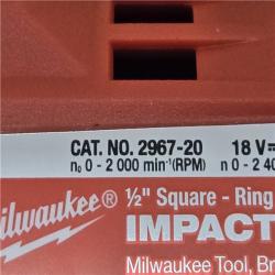AS-IS Milwaukee FUEL 18V Cordless 1/2 in. Impact Wrench Kit