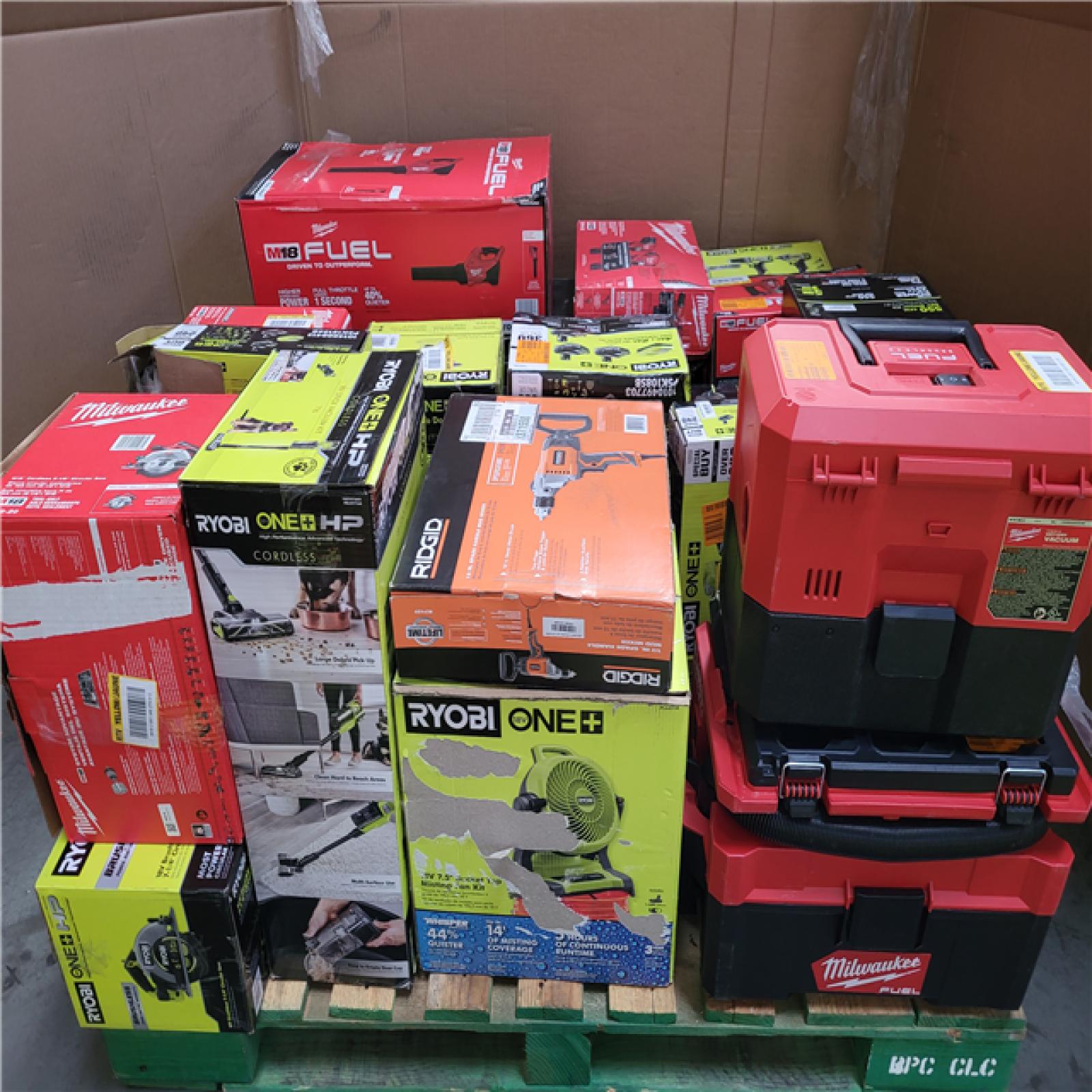 CALIFORNIA AS-IS TOOL PALLET
