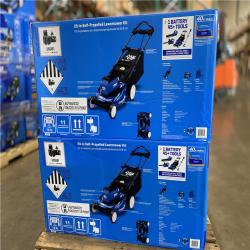 DALLAS LOCATION - Kobalt Gen4 40-volt 20-in Cordless Self-propelled Lawn Mower 6 Ah (1-Battery and Charger Included) PALLET -(4 UNITS)