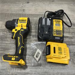AS-IS DEWALT Atomic 20V Lithium-Ion Cordless Compact 1/2 in. Drill/Driver Kit