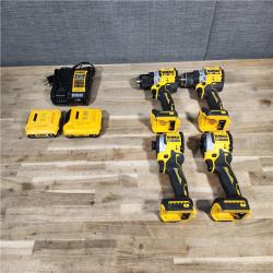 HOUSTON LOCATION - AS-IS DEWALT 4 TOOL COMBO KIT W/ (2) BATTERY & CHARGER