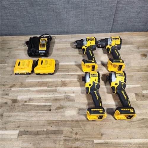 HOUSTON LOCATION - AS-IS DEWALT 4 TOOL COMBO KIT W/ (2) BATTERY & CHARGER