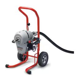 DALLAS LOCATION - RIDGID K1500A Sectional Machine for 2-8 in. Lines  with Mitt  Pin Key  Rear Guide Hose  C-14 Cable  2 Cable Carriers  Tool Set