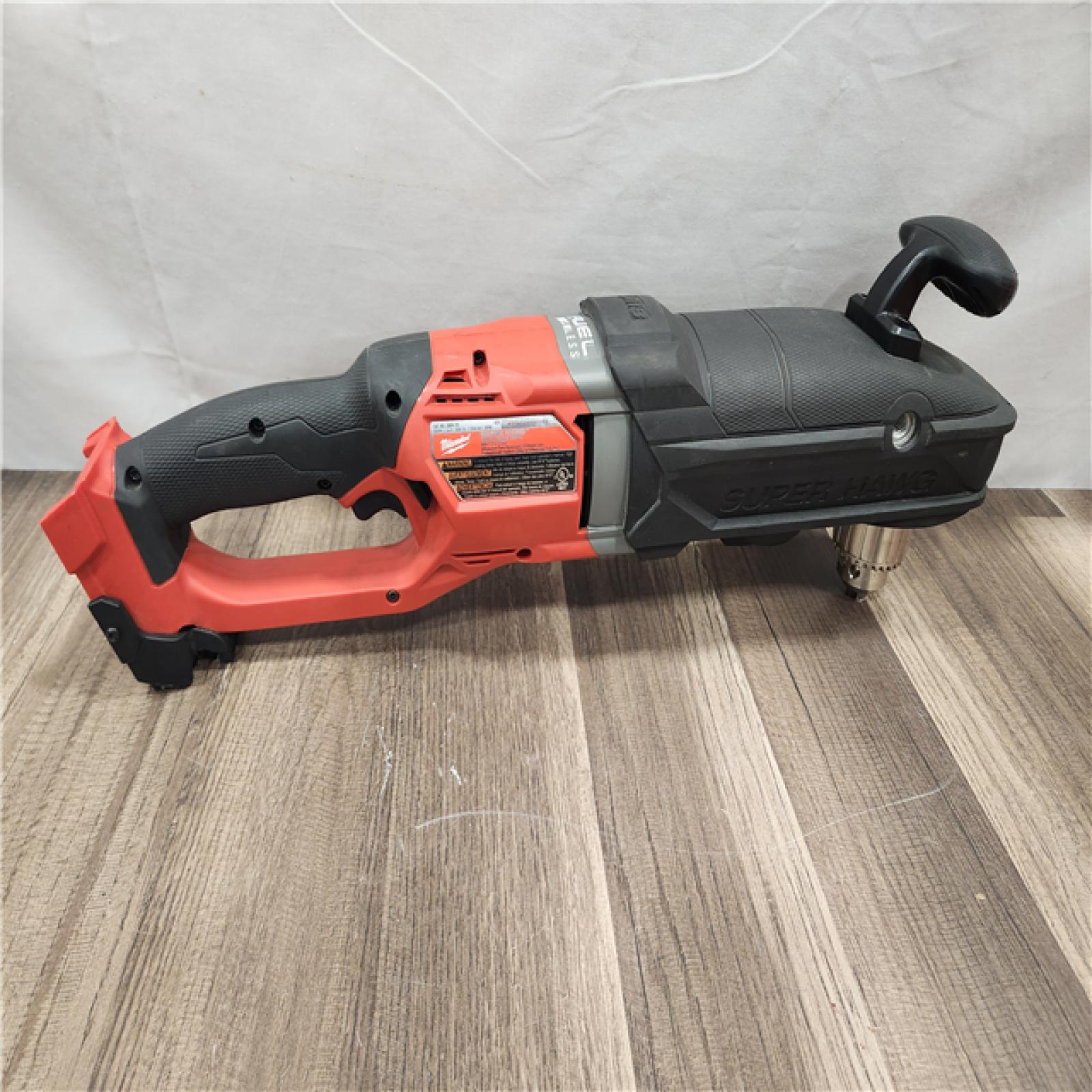 AS-IS- Milwaukee M18 18V Fuel 1/2 Right Angle Drill Super Hawg Cordless Lithium-Ion (TOOL ONLY)