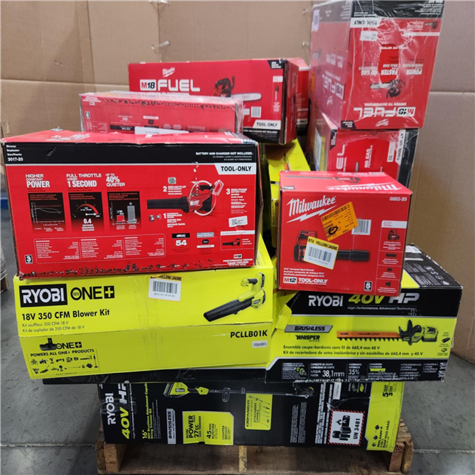 CALIFORNIA AS-IS TOOL PALLET