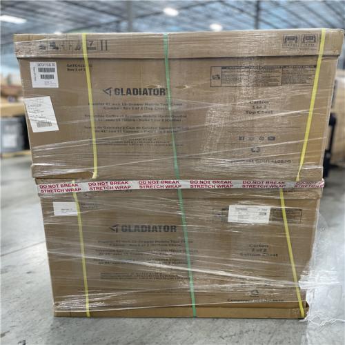 DALLAS LOCATION- Gladiator Premier 41 inch 15-drawer Mobile Tool Chest Combo