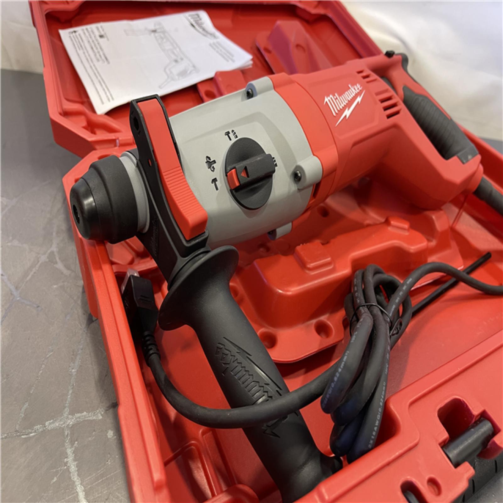 AS-IS - Milwaukee Tool 8 Amp Corded 1-inch SDS D-Handle Rotary Hammer