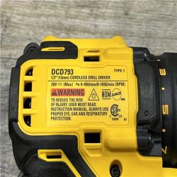 AS-IS DEWALT 20V MAX 2-Tool Hammer Drill and Impact Combo Kit