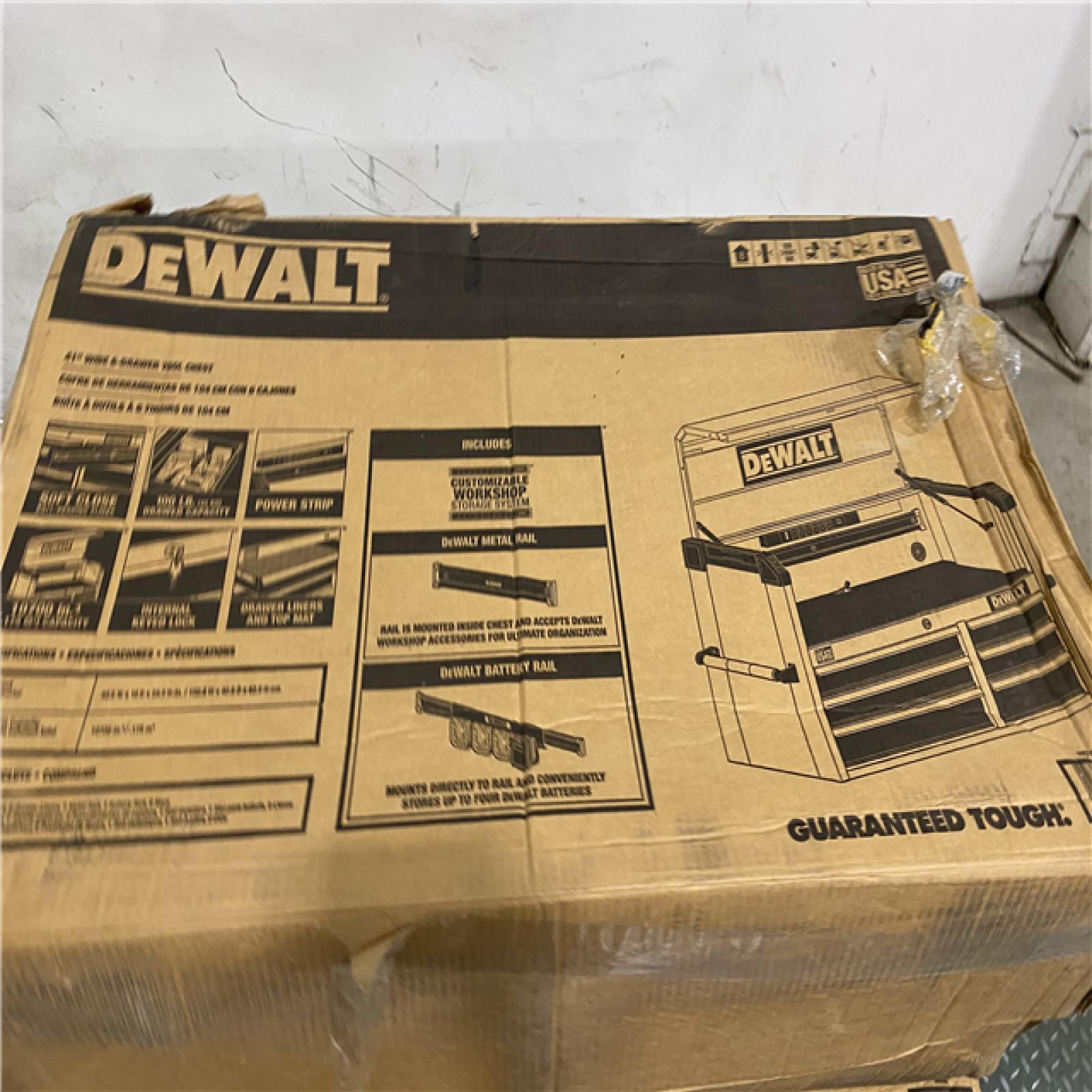 Dallas Location - As-Is  DEWALT Drawer Tool Chest(Lot Of 2)